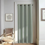 Blackout Sage Green Curtain for Windows 80 inch – 1 Panel, W46 x L80