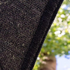 Amgo Custom Size 7' x 9' x 11.4' Black Right Triangle Sun Shade Sail UPF50+ AGTAPRT12, Order to Make Canopy Awning, 95% UV Blockage, Water & Air Permeable, Commercial Standard (We Customize)