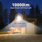 4Pack LED Flood Light Outdoor,50W LED Work Light 5500lm with 6FT US Plug,IP66 Waterproof Exterior Security Lights,6000K Daylight White Outside Floodlights Slim Design for Playground Yard