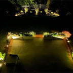 Malibu 50 Watt Floodlight Landscape Lights Outdoor Spotlight Waterproof Path Light Low Voltage Lighting with Spike Stand for Garden, Yard, Pathway, Lawn, Driveway Outdoor Lighting 8301-9601-01