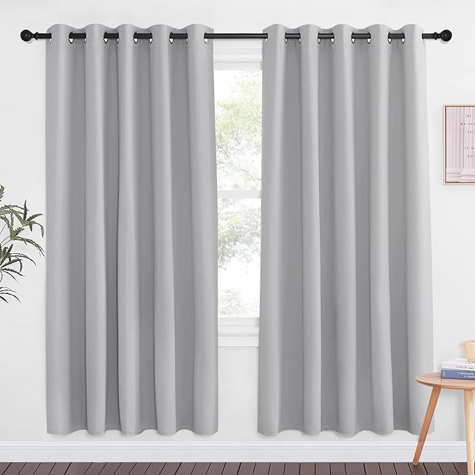Blackout Door Curtain Drape for Night Shift – 1 Piece, W66 x L72