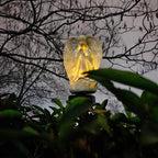 Garden Solar LED Light with Stake, Waterproof Outdoor Decor for Walkway Courtyard Party Decor, White Angel