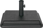 US Weight 40 Pound Umbrella Base - Weighted Umbrella base For Use With Patio Table – Heavy Duty Base- Made in the USA