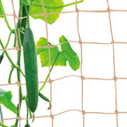 Jute Trellis Netting - Jute Netting for Garden, Heavy Duty Plant Support Netting for Climbing Plants, Cucumber, Vine, Fruits & Vegetables, Climbing Vining Plants (3.3 Ft X 16.4 Ft, 3.9 Inch Squares)