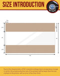 Clear Vinyl Patio Curtains, 19oz Waterproof PVC with Grommets