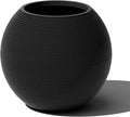 Veradek Strata Series Sphere Round Planter for Patio & Backyard | Durable Plastic-Stone Material | Modern Décor for Tall Trees and Plants