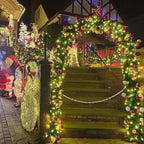 String Lights 500 LED 165 ft Warm White with 8 Modes