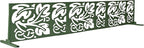 Oakland Living 6 ft. X 4 ft. Green Freestanding Metal Privacy Screen Room Divider