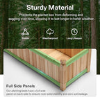 VIVOSUN 3.6 x 1.3Ft Wooden Raised Garden Bed, 43.5 x 16 x 14 Inches, Outdoor Wood Planter Box with Screwdriver and a Liner for Garden, Patio, Balcony, Backyard and Outdoors