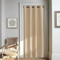 80 inch Curtain Privacy for Doorway – Biscotti Beige, 1 Panel