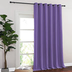 Lilac Purple Blackout Curtains – Set Of 1 Panel, 80 x 95 Inch