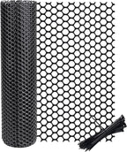 vensovo Black Plastic Wire Mesh 15.7IN x 10FT Roll by vensovo
