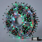 String Lights, 165 ft Red 500 LED Waterproof Outdoor