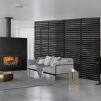 Metal Privacy Screen Outdoor 72" H×47" W, Freestanding Decorative Privacy Screen - Image 5