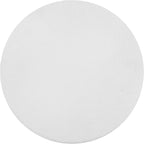 JONATHAN Y TBL1109B Brady 16.25" Minimalist Modern Drum Indoor/Outdoor Accent Table Contemporary, Mid-Century, Art Deco, Bohemian, Patio, Garden, Bathroom, Living Room, White Frosted