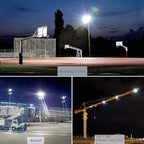 300W LED Flood Light Outdoor,2000W Equivalent 5000K Daylight White Super Bright FloodLight with Plug,43500LM IP66 Waterproof Commercial Lighting for Sports Fields,Counts,Arena,Stadium