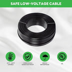 LED Well Light Kit, 6 Pack In Ground Landscape Lights and 100W Transformer and 100FT Cable and 30 Wire Connectors, 12V IP67 Waterproof Aluminum for Patio Pathway Lawn 6W 580LM