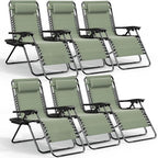 Nestl Zero Gravity Chairs Set of 6 - Sage Green