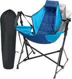 Wise Owl Outfitters Hammock Chair for Adults – Comfortable Portable Folding Rocking Camping Chair with Carry Bag – Great for Lawn, Campsite & Outdoors