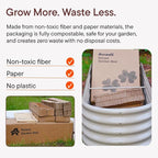 6-Pack Galvanized Raised Garden Bed 8x4x1.5 | 10x2x1.5 ft, 18" Tall Metal Planter Boxes Outdoor for Vegetable Herbs, Modular Raised Flower Bed for Gardening with Zn-Al-Mg Coated - Sand Beige