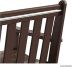 POLYWOOD GNB48MA Vineyard 48" Bench, Mahogany