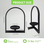 2 Pack Plant Stand Indoor Outdoor Hanging Planters for Indoor Plants Wall Plant Holder for Indoor Plants Plant Frames Wall Decor for Livingroom Bedroom Balcony Patio