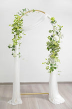 Artificial Plants Greenery Set, 42 Pcs, Grass Green Silk Stems