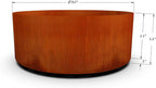 PLANTERCRAFT Corten Steel Metal Planter Box, Round Sizes, Modern Garden Steel planters for Commercial and Residential Outdoor Use.