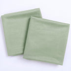 Sheer Outdoor Curtain Fabric Panels, Sage Green Chiffon, 29 in x 20 Ft, 2 Pack