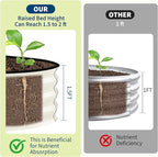 Garvee 2 Pack Galvanized Raised Garden Beds - 10x4x1.5ft Planter Box for Vegetables, Flowers, Rust-Resistant Garden Box, Easy Assembly Raised Beds, Durable Planters for Outdoor Plants