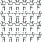 ZEAYEA 24 Pack Trellis for Potted Plants, Plastic Small Trellis for Pot, Mini Climbing Trellis Flower Pots Support for Potted Climbing Plants Vines