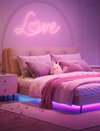 Govee RGBIC LED Strip Lights, 65.6ft Smart LED Lights for Bedroom, Bluetooth LED Strip Lights APP Control, DIY Multiple Colors on One Line, Color Changing LED Lights for Home Decor, 2 Rolls of 32.8ft
