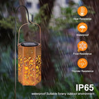Dragonfly Solar Lanterns Outdoor Waterproof - Mothers Day Gifts for Mom Grandma, Birthday Gifts for Women, Solar Lights Outdoor Garden Decor for Outside