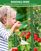 3 Pack Extra Larger Tomato Cages, 51in*17in Adjustable Tomatoes Plant Stakes Support Cages Trellis for Garden, Garden Trellis for Vegetable Flowers Fruits Climbing Plants