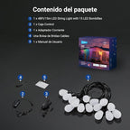 NEEWER 48ft Outdoor String Lights, App Control Smart AI RGBW Hanging Outside Patio Balcony Backyard Holiday Lighting, IP65 Waterproof, 15 LED Bulbs, 50+ Scenes, Compatible with Alexa Google, NR01