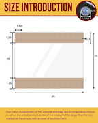 FoundGo 7'H x 8'W Vinyl Curtains - Image 2