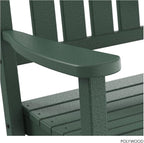 POLYWOOD Presidential Rocking Chair in Green