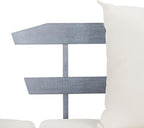 Safavieh PAT6745A Outdoor Collection Tandra Grey Modern Contemporary Daybed Day Bed
