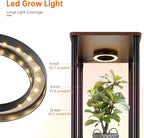 Bstrip Plant Stand Indoor with Grow Light, 81.3" Tall Indoor Plant Shelf, 6 Tier Flower Stand with Plant Light Full Spectrum, Metal Plant Holder with Light, lighted Plant Rack for Home, Corner, Patio