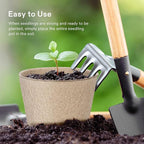 VIVOSUN Peat Pots, 120 Packs 3.15-Inch Seed Starting Pots with Drainage Holes, Round Nursery Pot, 20 Plant Labels for Flowers, Plants, Vegetables, 120Pcs