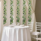Artificial Plants Greenery Eucalyptus Garland, 5.9 Ft, 2 Pieces, Green