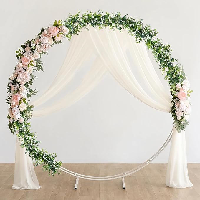 Artificial Eucalyptus Greenery Garland, 4 Pack, 24 Ft Total, Green