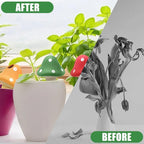 4PCS Terracotta Self Watering Spikes, Mushroom Shaped Self Watering Globes, Slow Release Self Watering Planter Insert, Plant Watering Globes for Indoor and Outdoor Plants