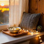 Indoor String Lights with Cherry Blossom Flowers, 100 Warm White LEDs