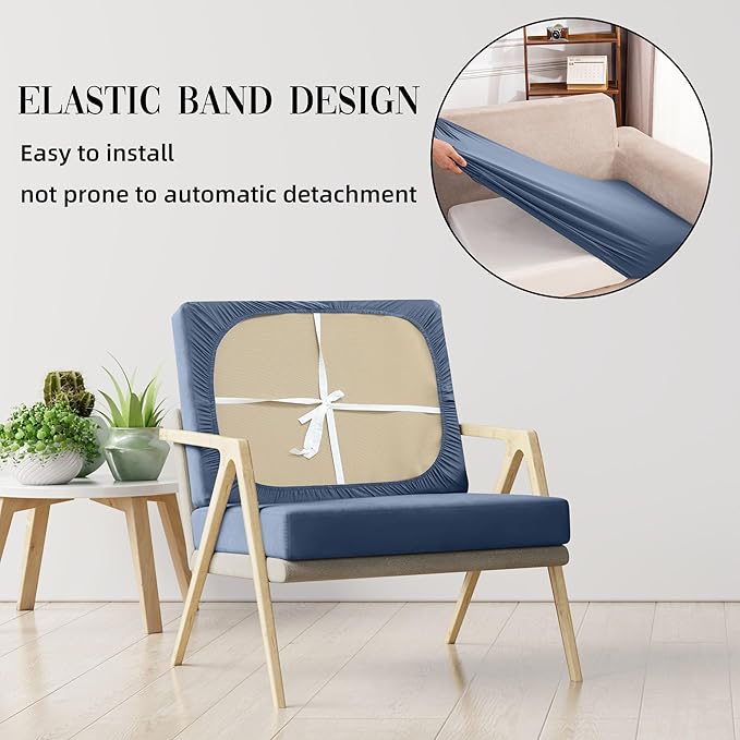 Sofa Covers for Outdoor Furniture, 92% Polyester Stretch, 12-Piece Set