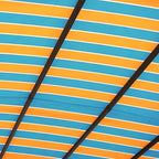Universal Doubleton Steel Pergola Replacement Cover for Pergola Structures L-PG080PST, 80'x 205'' (Yellow and Blue)