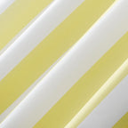 Sun Zero Valencia 2-Pack Cabana Stripe Indoor/Outdoor UV Protectant Energy Efficient Grommet Curtain Panel Pair, Yellow, 54" x 108