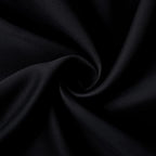 DIVA EN CAMINO DEC Outdoor Patio Curtain Waterproof Darkening Thermal Insulated Indoor Curtains for Bedroom, Porch, Living Room, Pergola, Cabana, W52 x L63, Black, Set of 2 Panels