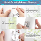 Solar Panel Outdoor for Ring (white-8pack)