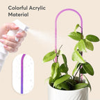 3 Pack Colorful Acrylic Plant Trellis for Indoor Plants, U-Shaped Small Plant Trellis for Potted Plants, Waterproof Climbing Support for Vine Ivy, Hoya, Pothos, Home Garden Decor